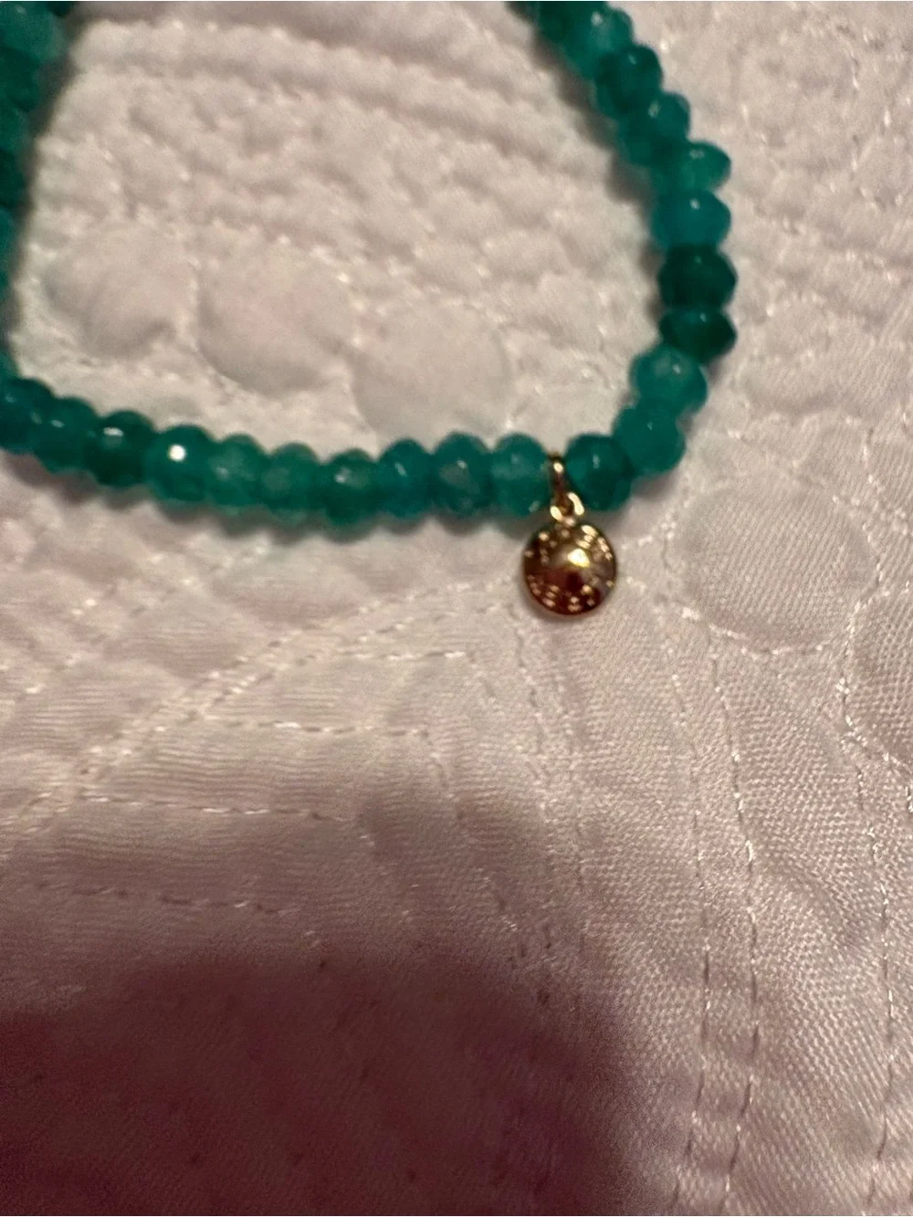 J.Crew Bracelet Bundle Yellow Resin Statement Bracelet Aqua Beaded Bracelet